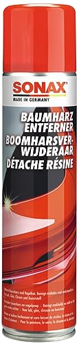 SONAX BaumharzEntferner (400 ml) schnelle und rückstandsfreie Entfernung von organischen Rückständen auf Fahrzeugoberflächen | Art-Nr. 03903000