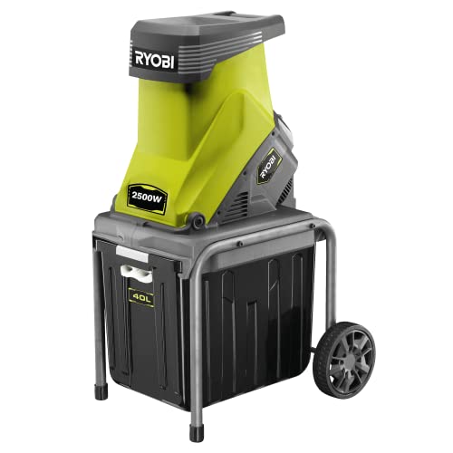 RYOBI RHS2545B Elektro-Häcksler | Schredder | 2500 W | bis 45 mm Aststärke RYOBI RHS2545B Elektro-Häcksler | Schredder | 2500 W | bis 45 mm Aststärke