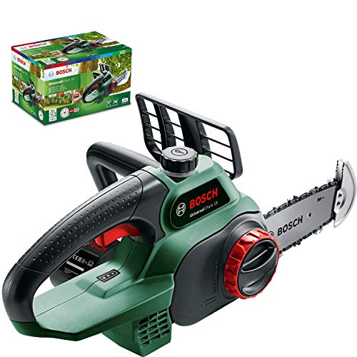 Bosch Home and Garden Akku Kettensäge Universalchain 18 (ohne Akku, 18 Volt System, im Karton) Grün, Norme Bosch Home and Garden Akku Kettensäge Universalchain 18 (ohne Akku, 18 Volt System, im Karton) Grün, Norme