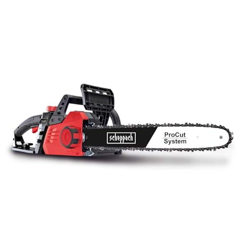Scheppach Elektro Kettensäge CSE2600 | 2400W Leistung | 45,5cm Kette | autom. Kettenschmierung | Handschutz mit integrierter Kettenbremse | mit Kettenschutz Scheppach Elektro Kettensäge CSE2600 | 2400W Leistung | 45,5cm Kette | autom. Kettenschmierung | Handschutz mit integrierter Kettenbremse | mit Kettenschutz