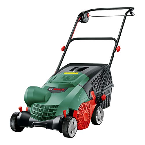 Bosch Elektro Vertikutierer UniversalVerticut 1100 (1.100 W, Arbeitsbreite: 32 cm, Fassungsvermögen der Fangbox: 50 l, im Karton), Neues Design | Klassisch grün Bosch Elektro Vertikutierer UniversalVerticut 1100 (1.100 W, Arbeitsbreite: 32 cm, Fassungsvermögen der Fangbox: 50 l, im Karton), Neues Design | Klassisch grün