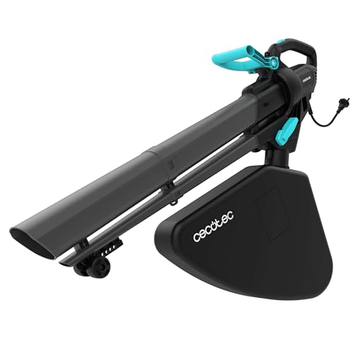 Cecotec Laubsauger und Laubbläser mit Airforce 3300 Crush&Go Kabel, 3.300 W, Luftgeschwindigkeit 270 km/h, Zerkleinerfunktion, Rohr mit XL-Mundstück, 6 Geschwindigkeiten, Aufbewahrungstasche mit 40 l Cecotec Laubsauger und Laubbläser mit Airforce 3300 Crush&Go Kabel, 3.300 W, Luftgeschwindigkeit 270 km/h, Zerkleinerfunktion, Rohr mit XL-Mundstück, 6 Geschwindigkeiten, Aufbewahrungstasche mit 40 l