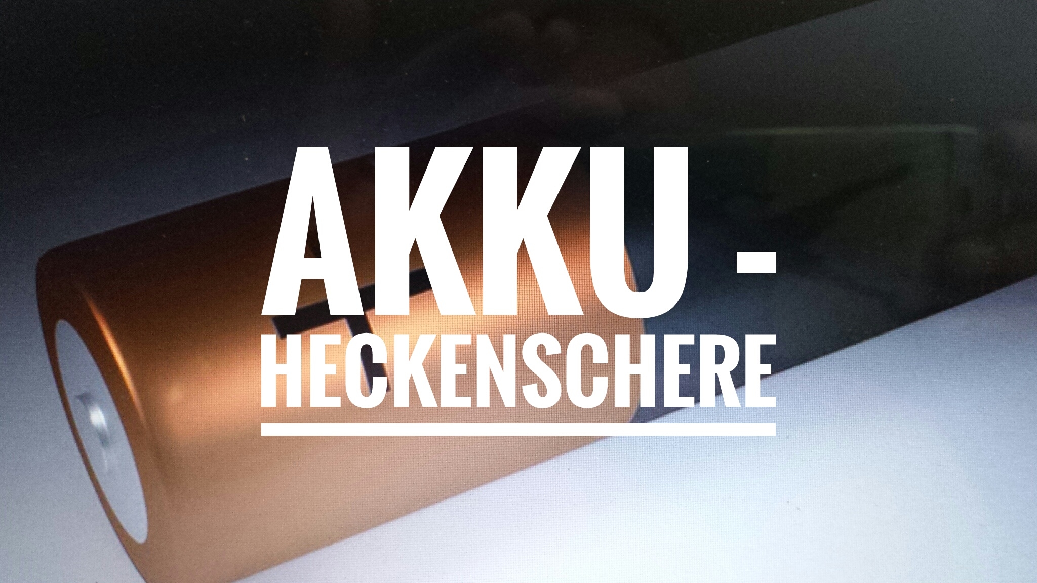 Akkuheckenschere