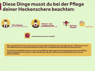 pflegeheckenschere Pflege heckenschere